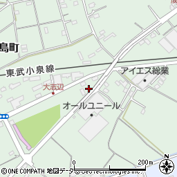 新和建設株式会社　成島寮周辺の地図