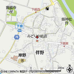 長野県佐久市伴野1598周辺の地図