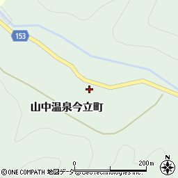 石川県加賀市山中温泉今立町ロ周辺の地図