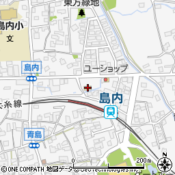 セブンイレブン松本島内店周辺の地図