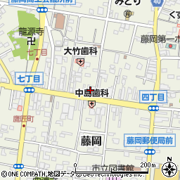 群馬県藤岡市藤岡344-1周辺の地図