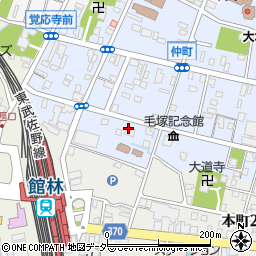 中央労働金庫館林支店周辺の地図