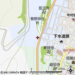 石川県加賀市山中温泉薬師町ロ周辺の地図