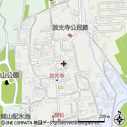 長野県松本市城山周辺の地図