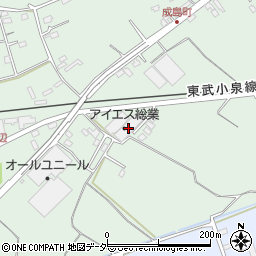 群馬県館林市成島町927周辺の地図