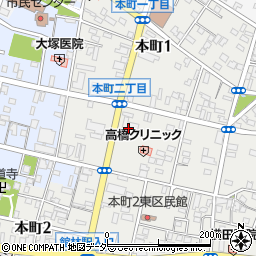 群馬銀行千代田支店周辺の地図