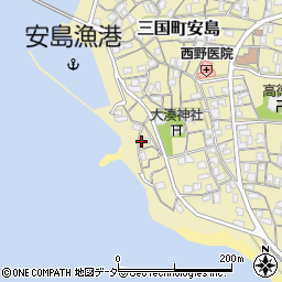 福井県坂井市三国町安島23-30周辺の地図