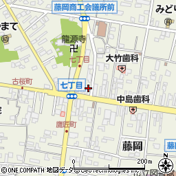 茨城屋肉店周辺の地図