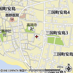 福井県坂井市三国町安島31-49周辺の地図