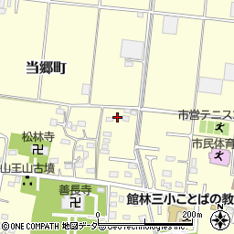 群馬県館林市当郷町1889-7周辺の地図