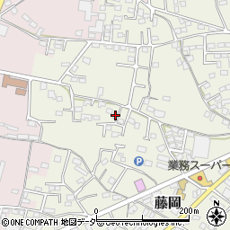 群馬県藤岡市藤岡1321-5周辺の地図