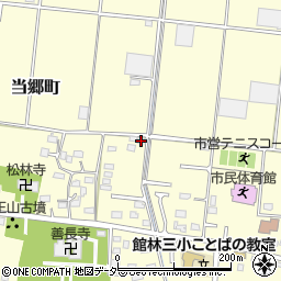 群馬県館林市当郷町1889-1周辺の地図