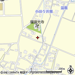長野県安曇野市三郷温605周辺の地図