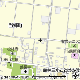 群馬県館林市当郷町1889-5周辺の地図