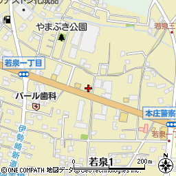 丸亀製麺 本庄店周辺の地図