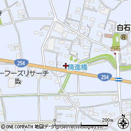 群馬県藤岡市白石806-6周辺の地図