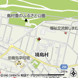 伊勢崎市境島村南公園周辺の地図