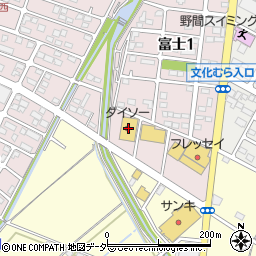 ダイソーフォリオ大泉店周辺の地図