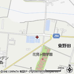 栃木県小山市東野田627周辺の地図