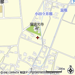 長野県安曇野市三郷温604周辺の地図