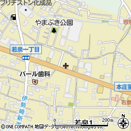 がってん寿司本庄店周辺の地図