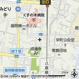 群馬県藤岡市藤岡588-4周辺の地図