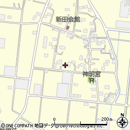 群馬県館林市当郷町346-1周辺の地図