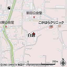 株式会社三山精工　白倉工場周辺の地図