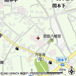 茨城県筑西市関本中346-1周辺の地図