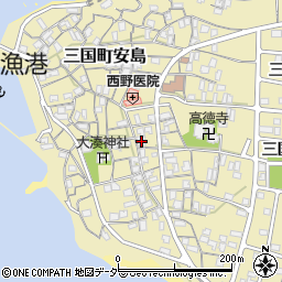 福井県坂井市三国町安島30-16周辺の地図