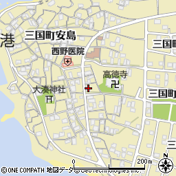 福井県坂井市三国町安島30-23周辺の地図