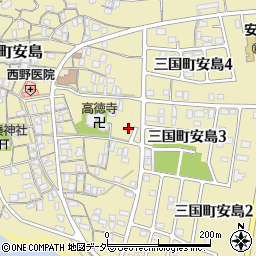 福井県坂井市三国町安島30周辺の地図