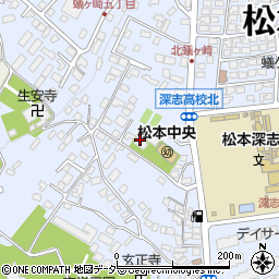 本願寺松本別院周辺の地図