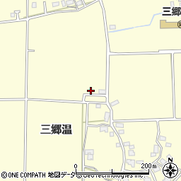 長野県安曇野市三郷温453周辺の地図