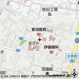 菅沼医院周辺の地図