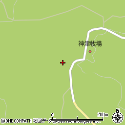 神津牧場ロッヂ周辺の地図