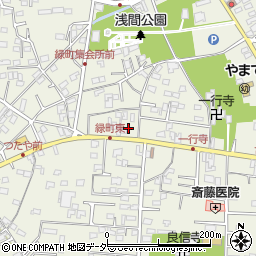 松原美容院周辺の地図