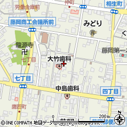 群馬県藤岡市藤岡342-3周辺の地図