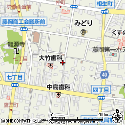 群馬県藤岡市藤岡342-25周辺の地図