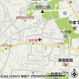 慶塾周辺の地図