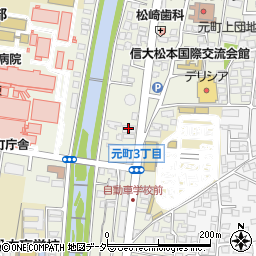 在日本大韓民国民団長野県地方本部周辺の地図