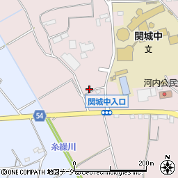 茨城県筑西市犬塚46周辺の地図