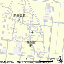 群馬県館林市当郷町393-1周辺の地図