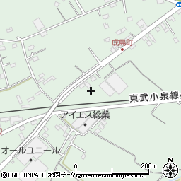 群馬県館林市成島町924-1周辺の地図