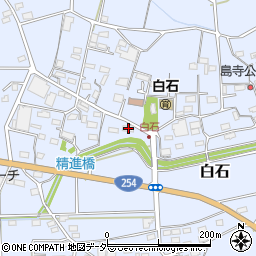 群馬県藤岡市白石761周辺の地図