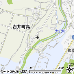 群馬県高崎市吉井町高204-5周辺の地図