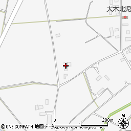 茨城県結城市大木1697-2周辺の地図