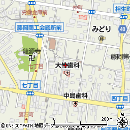 群馬県藤岡市藤岡342-19周辺の地図