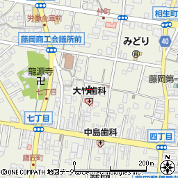 群馬県藤岡市藤岡342-16周辺の地図