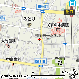 横田魚店周辺の地図